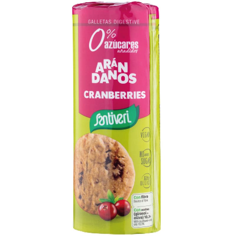 Galletas digestivas santiveri arandanos 190 gr