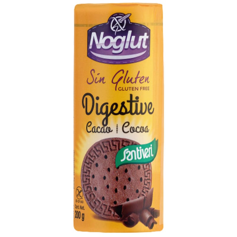 Galleta noglut cacao digestiva 200 gr