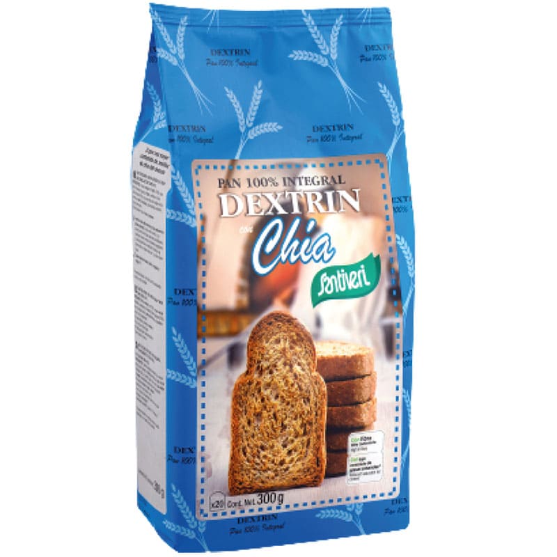 Pan tostado santiveri dextrin chia 300gr