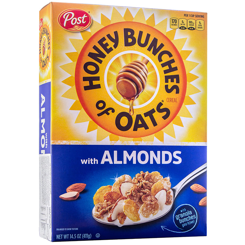 CEREAL HONEY BUNCHES ALMENDRAS 411GR