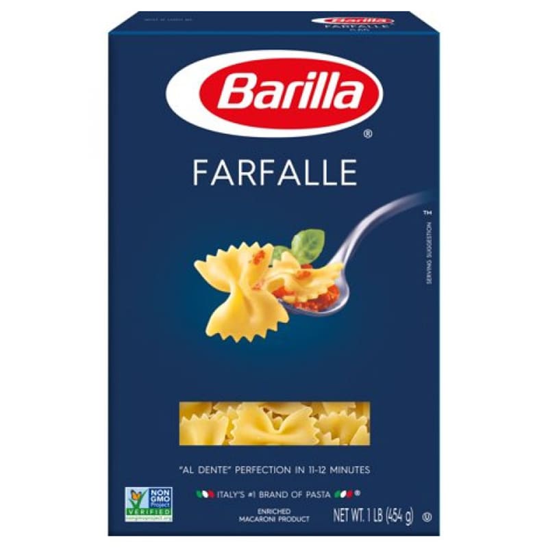 PASTA BARILLA FARFALLE 454GR