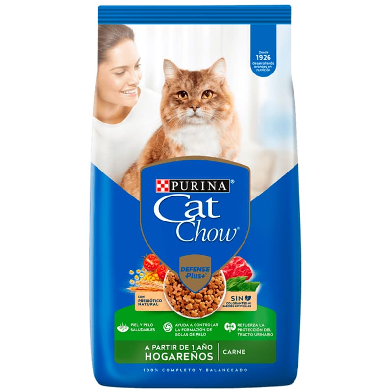 GATARINA CAT CHOW DEFENSE PLUS CARNE 1.5 KG