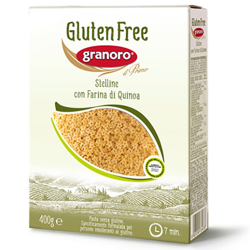 PASTA STELLINE LIBRE DE GLUTEN GRANORO 400 GR