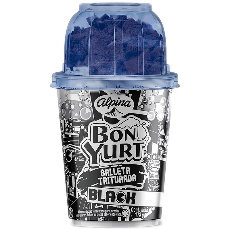 YOGURT BONYURT ALPINA BLACK 170 GR