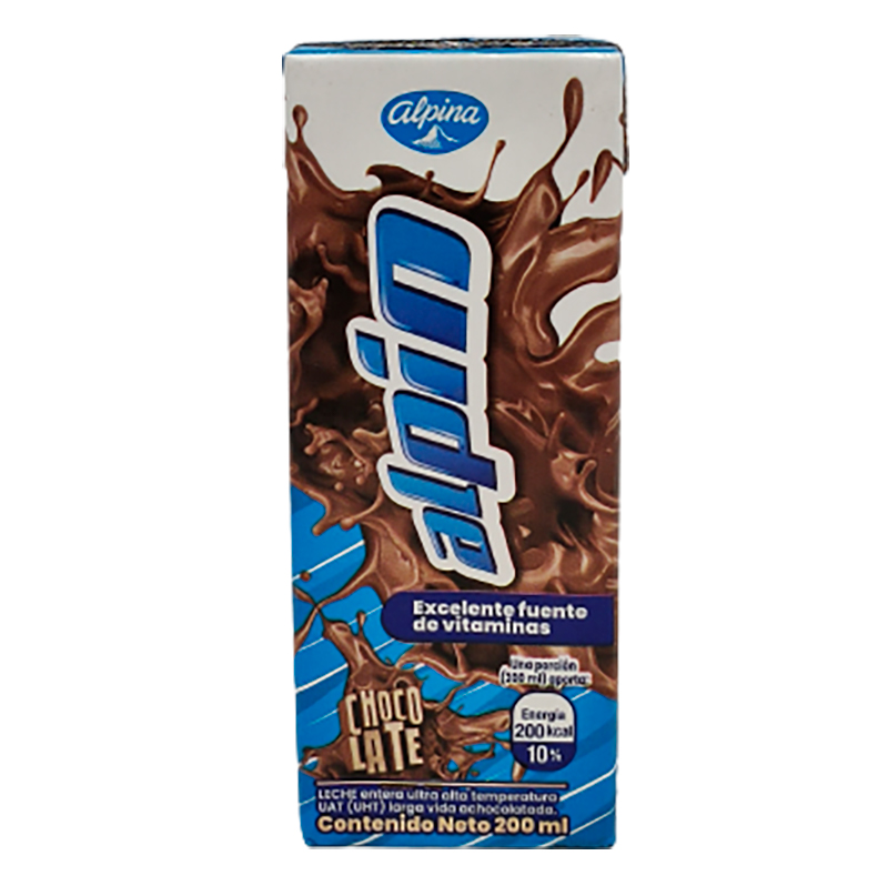 BEBIDA ACHOCOLATADA ALPINA 200ML