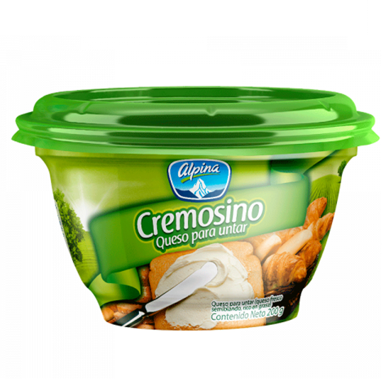 QUESO CREMA ALPINA 200GR