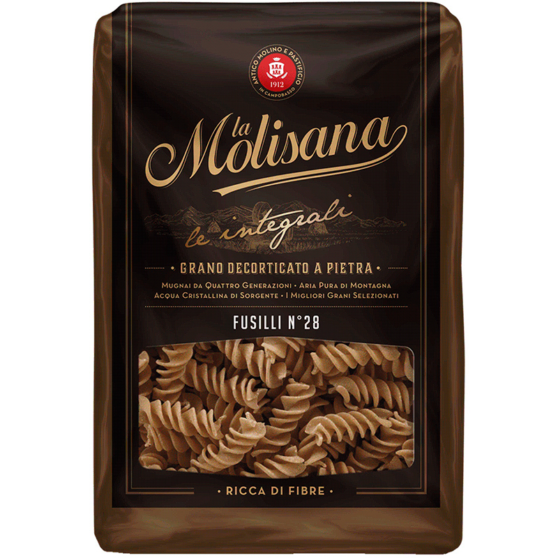 PASTA INTEGRAL FUSILLI LA MOLISANA 400 GR
