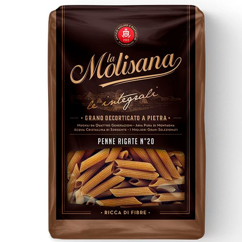 PASTA PENNE RIGATE LA MOLISANA INTEGRAL 500 GR