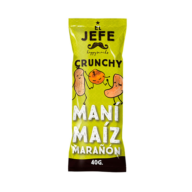 SNACK CRUNCHY EL JEFE 40 GR