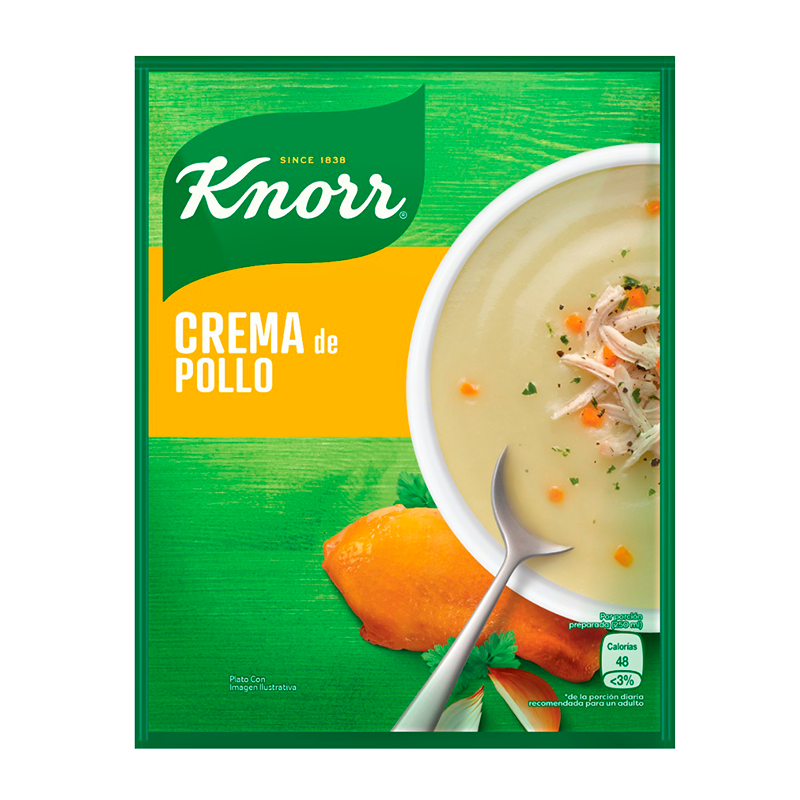 CREMA DE POLLO KNOOR 60 GR