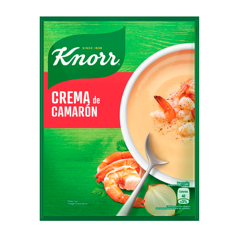 CREMA DE CAMARON KNORR 60 GR