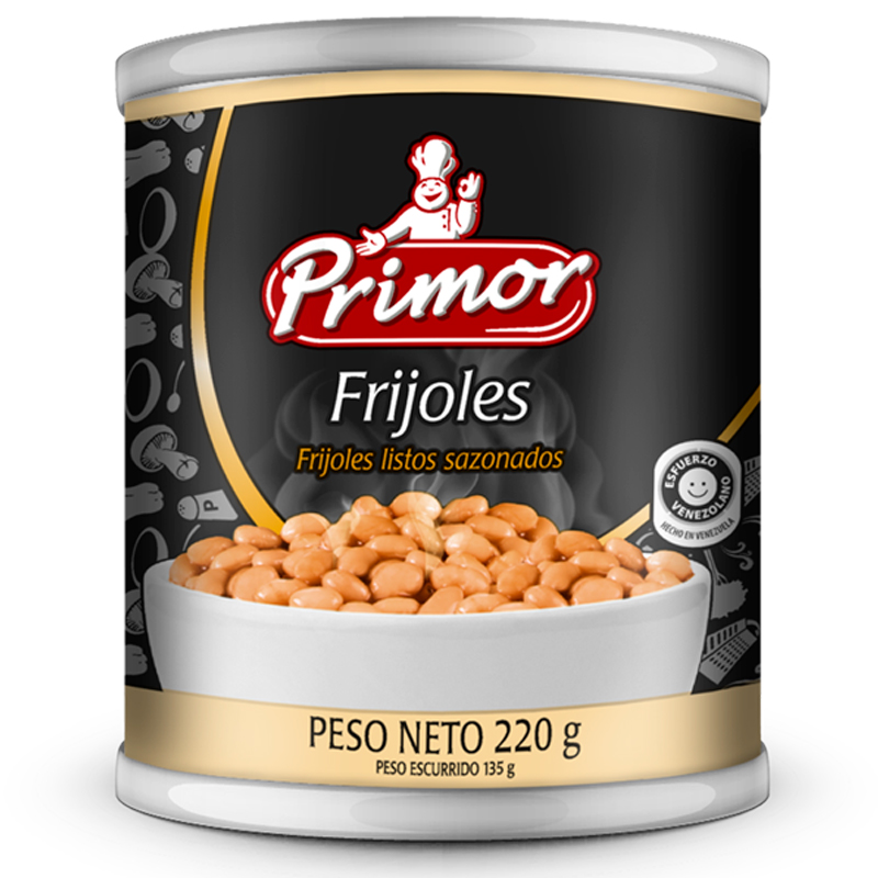 FRIJOLES SAZONADOS PRIMOR 220 GR