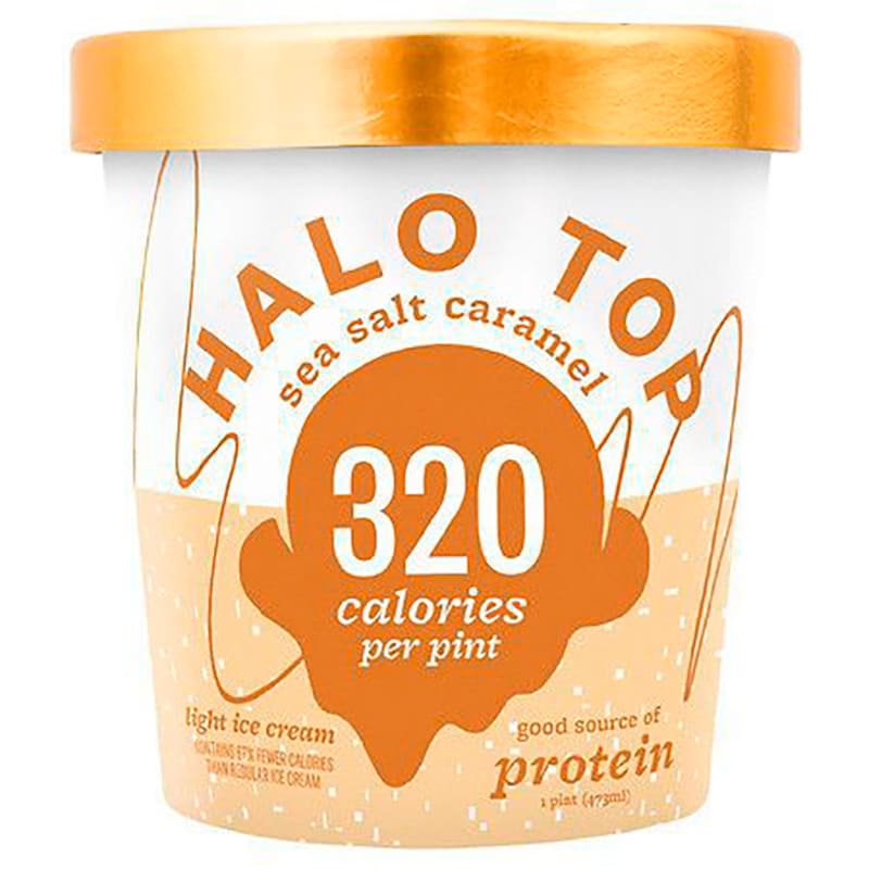 HELADO HALO TOP DE CARAMELO SALADO 473 ML