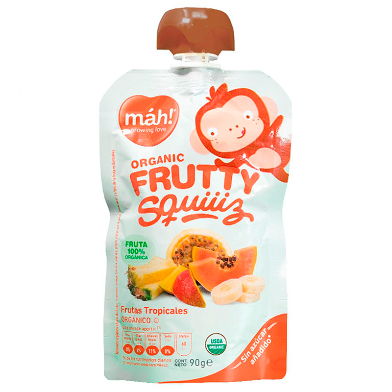 COLADO MAH FRUTAS TROPICALES POUCH 90 GR