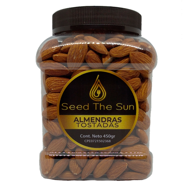 ALMENDRAS TOSTADAS SEED THE SUN 450 GR
