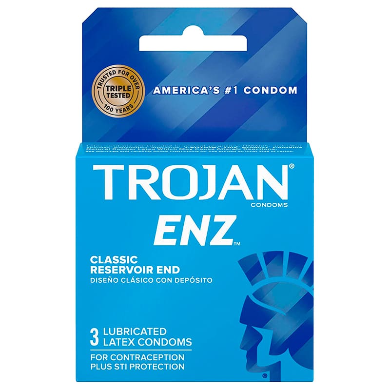 PRESERVATIVOS CON LUBRICANTE TROJAN 3 UND