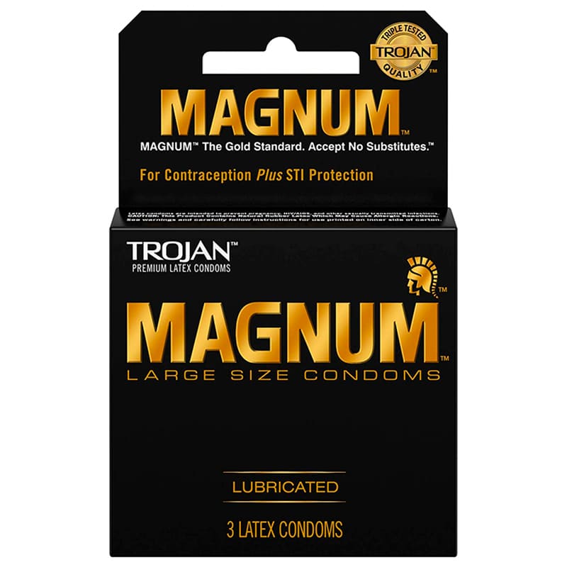 PRESERVATIVOS MAGNUM TROJAN 3 UND