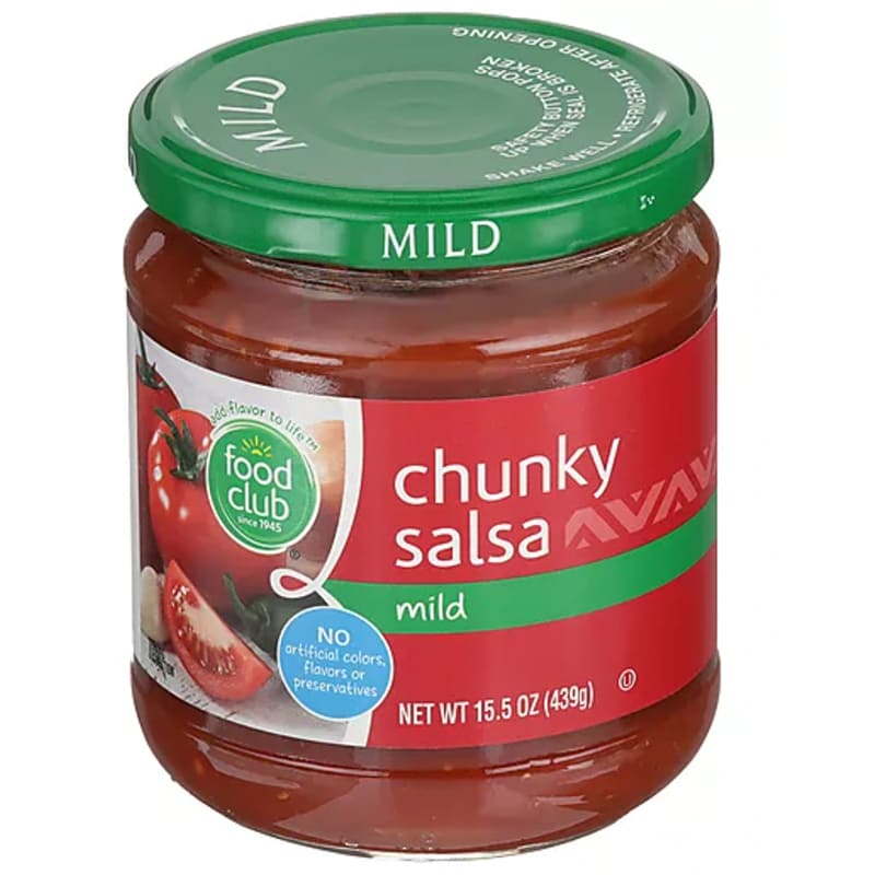 SALSA CHUNKY MILD FOOD CLUB 439 GR