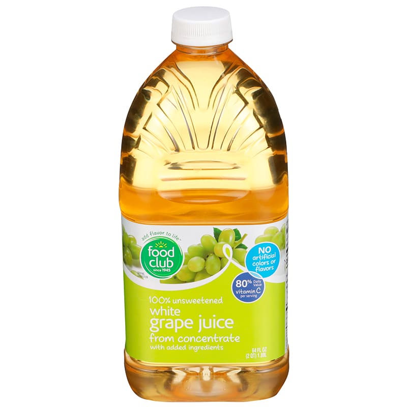 JUGO DE UVA BLANCA FOOD CLUB 1.89 L