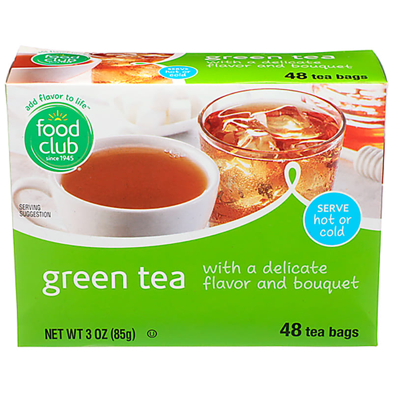 TÉ VERDE FOOD CLUB 48 BOLSITAS (85 GR)