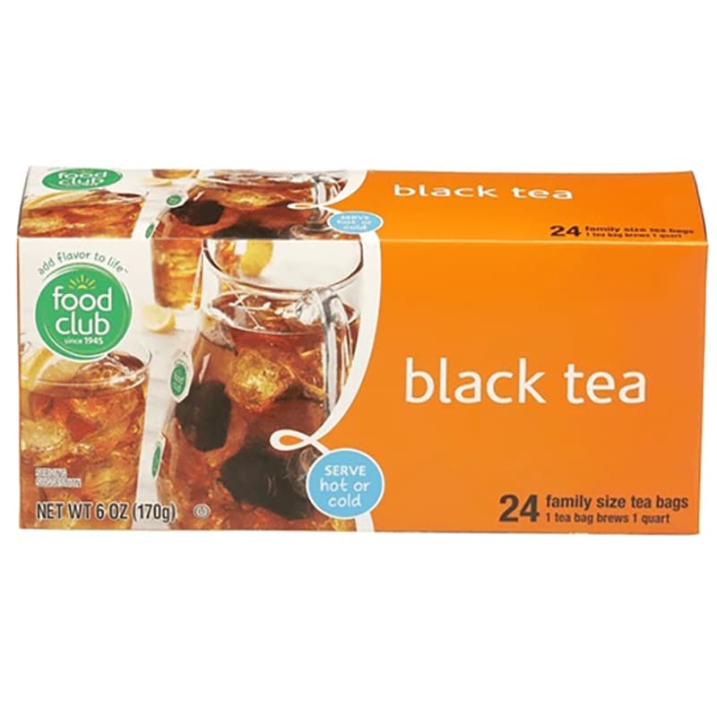 TÉ NEGRO FOOD CLUB 24 BOLSITAS FAMILIAR (170 GR)