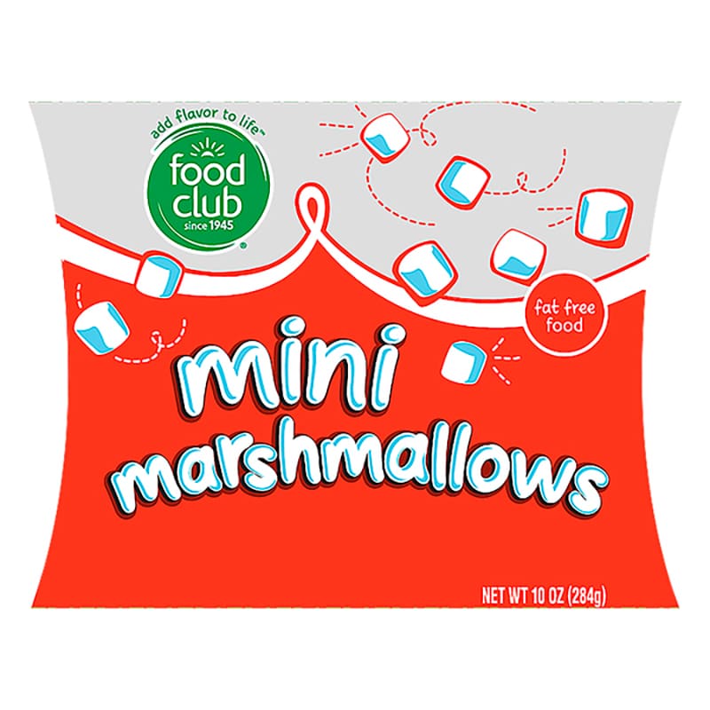 MINI MARSHMALLOWS FOOD CLUB 284 GR