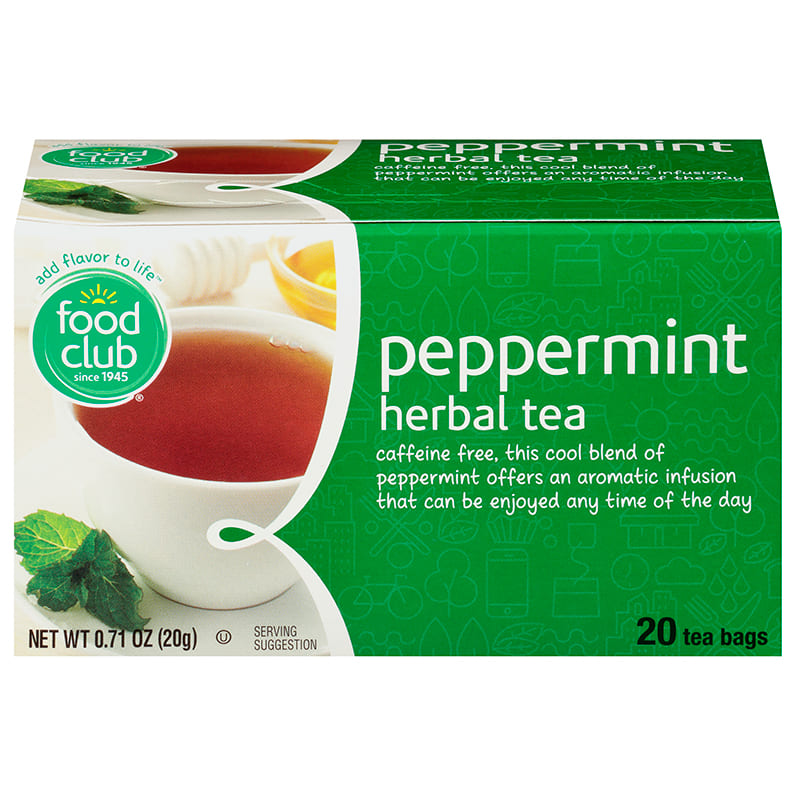 TÉ MENTA FOOD CLUB 20 BOLSITAS (20 GR)