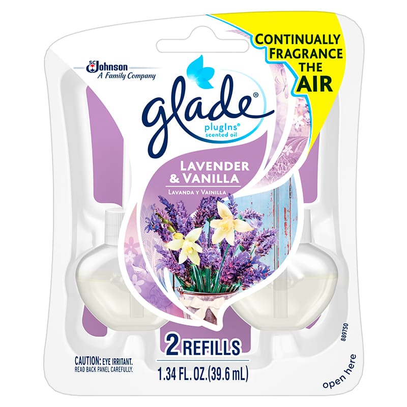 PLUGIN LAVANDA & VAINILLA GLADE 2 UND (39 ML)