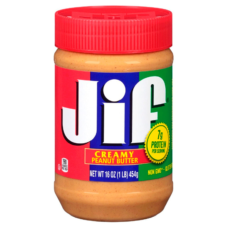MANTEQUILLA DE MANÍ CREAMY JIF 454 GR