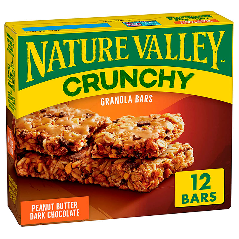 BARRITAS DE GRANOLA MANTEQUILLA MANÍ NATURE VALLEY 253 GR