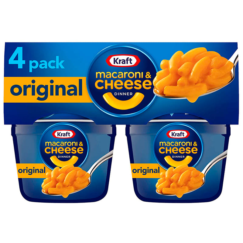 MACARONI & CHEESE 4 PACK KRAFT 232 GR