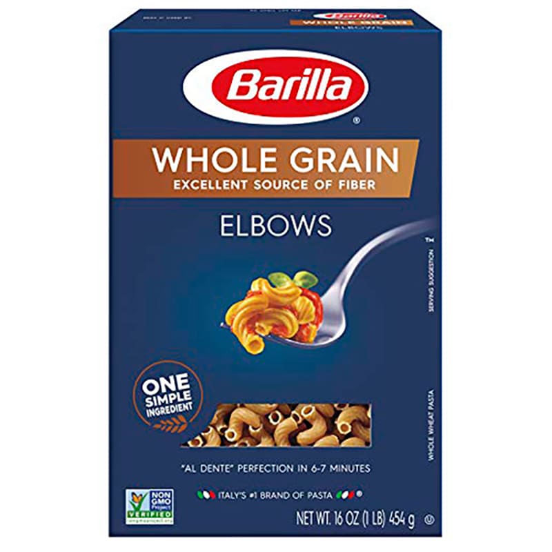 PASTA CODOS INTEGRAL BARILLA 454GR