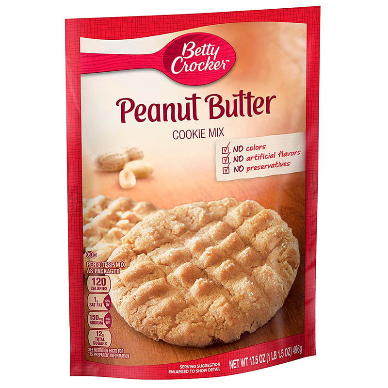 MEZCLA GALLETA MANTEQUILLA MANÍ BETTY CROCKER 496 GR