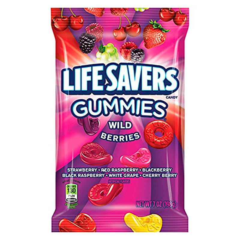 GOMITAS WILD BERRIES LIFESAVERS 198 GR