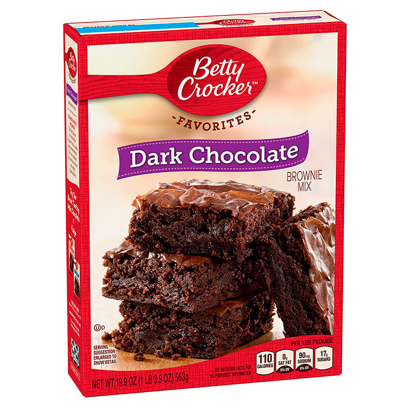 MEZCLA BROWNIE DARK CHOCOLATE BETTY CROCKER 563 GR