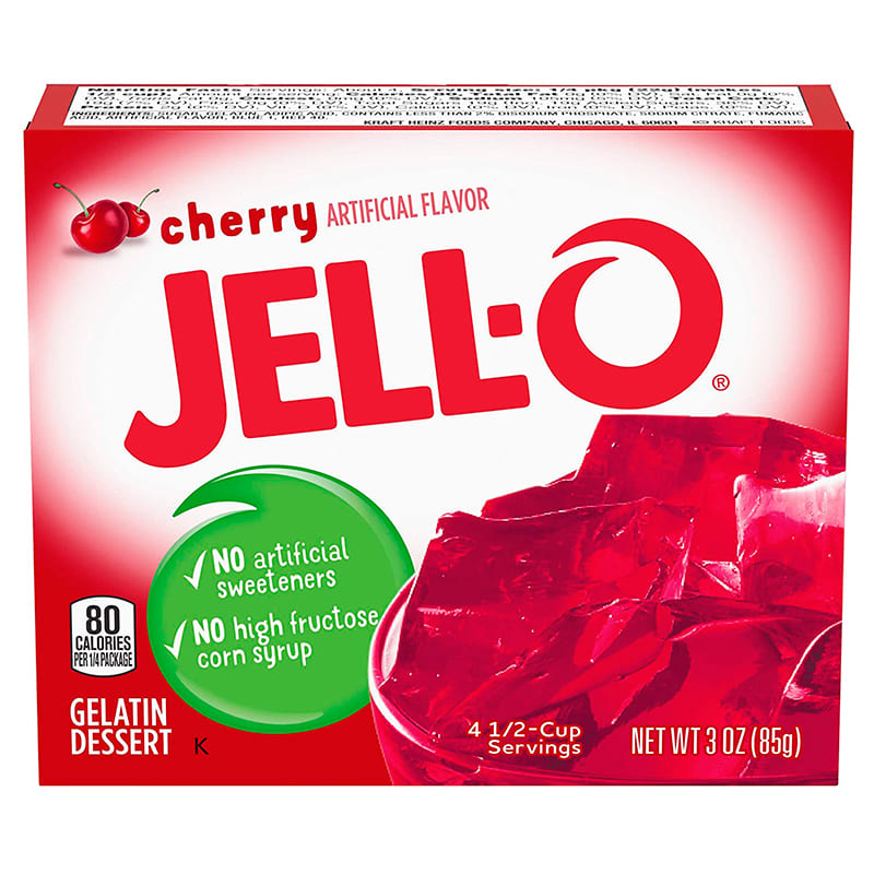 GELATINA SABOR CEREZA JELL-O 85 GR