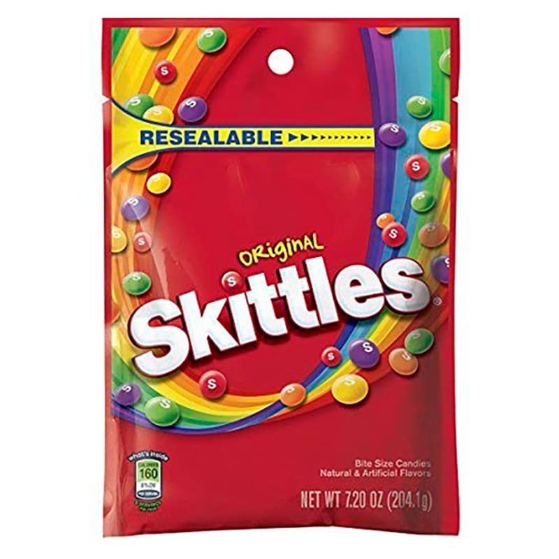 CARAMELOS SKITTLES ORIGINAL 204 GR