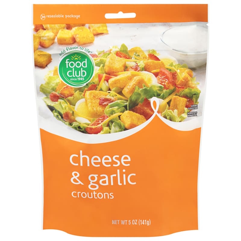 CROTONES CON QUESO Y AJO FOOD CLUB 141 GR