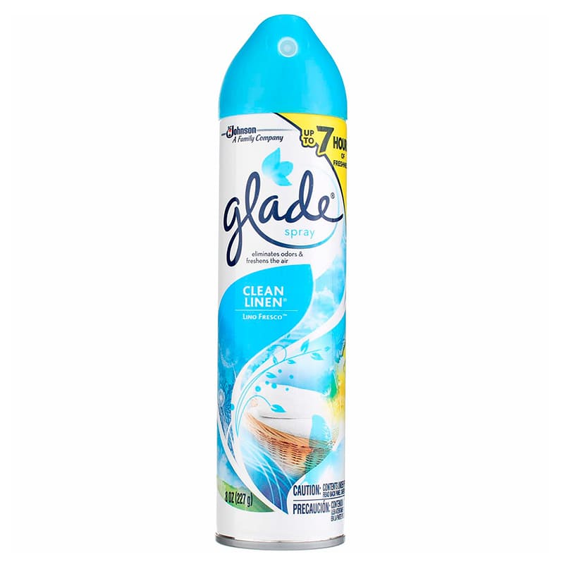 AMBIENTADOR SPRAY ROPA LIMPIA GLADE 227 GR
