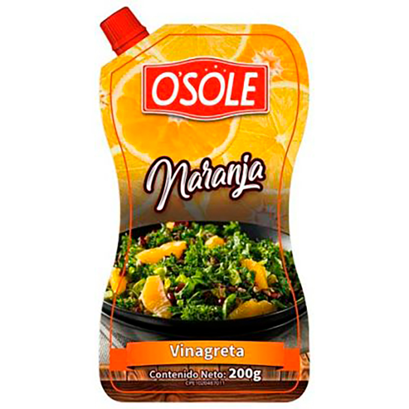 VINAGRETA OSOLE DE NARANJA 200 GR