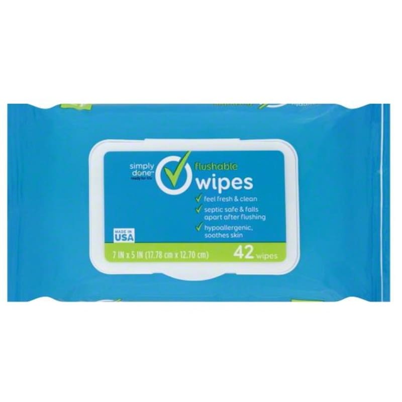 TOALLITAS DESECHABLES SIMPLY DONE 42 UND