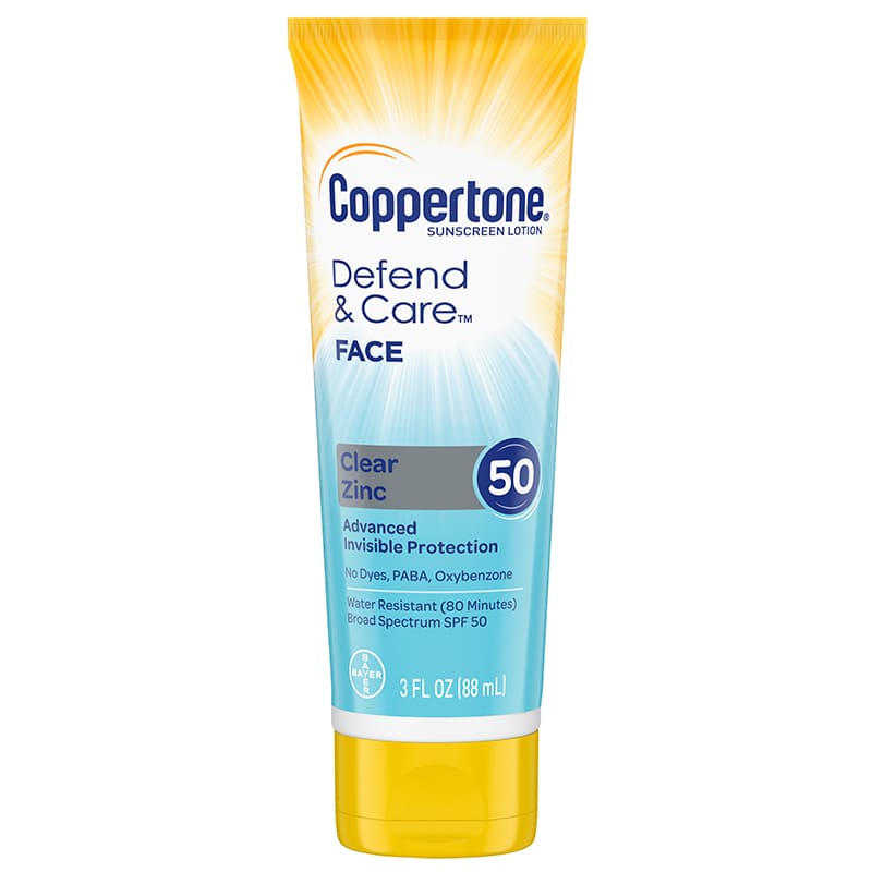 PROTECTOR SOLAR CARA SPF 50 COPPERTONE 88 ML