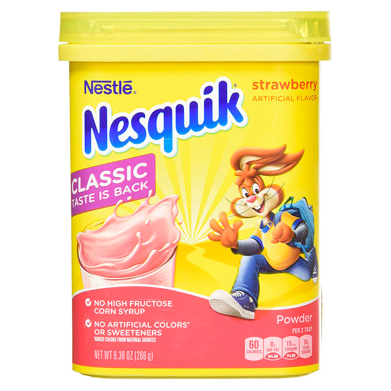 NESQUIK DE FRESA NESTLE 266 G
