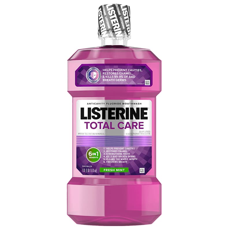 ENJUAGUE BUCAL TOTAL CARE FRESH MINT LISTERINE 500 ML