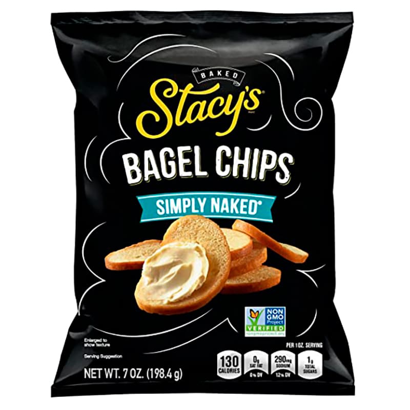 BAGEL CHIPS SIMPLY NAKED STACYS 198 GR