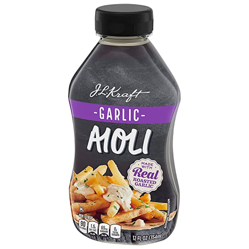 AIOLI DE AJO KRAFT 354 ML