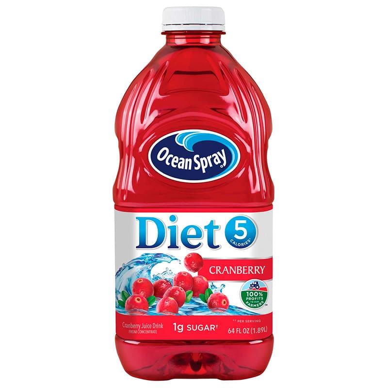 JUGO DE CRANBERRY DIET OCEAN SPRAY 1.89 L