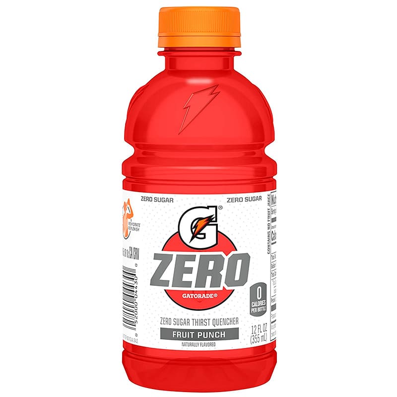 GATORADE ZERO FRUIT PUNCH 355 ML