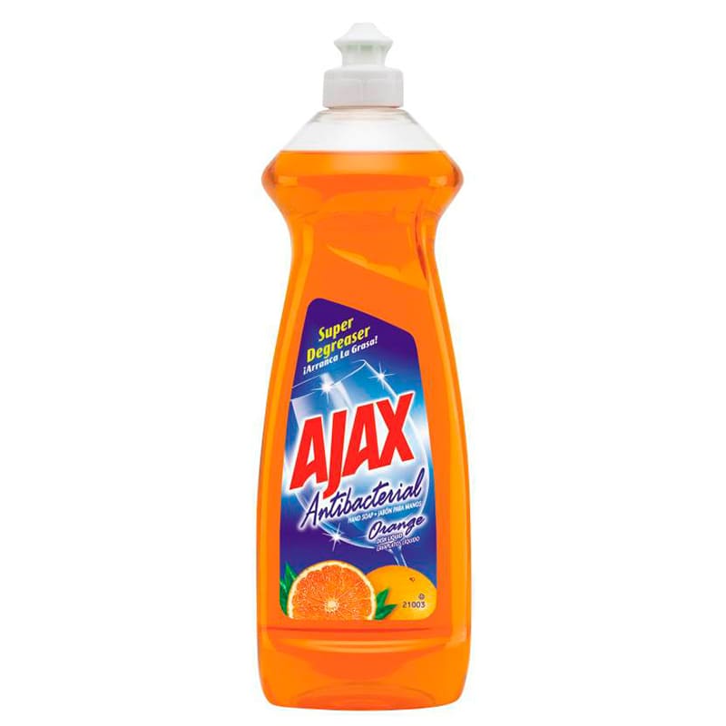 LAVAPLATOS NARANJA AJAX 414 ML