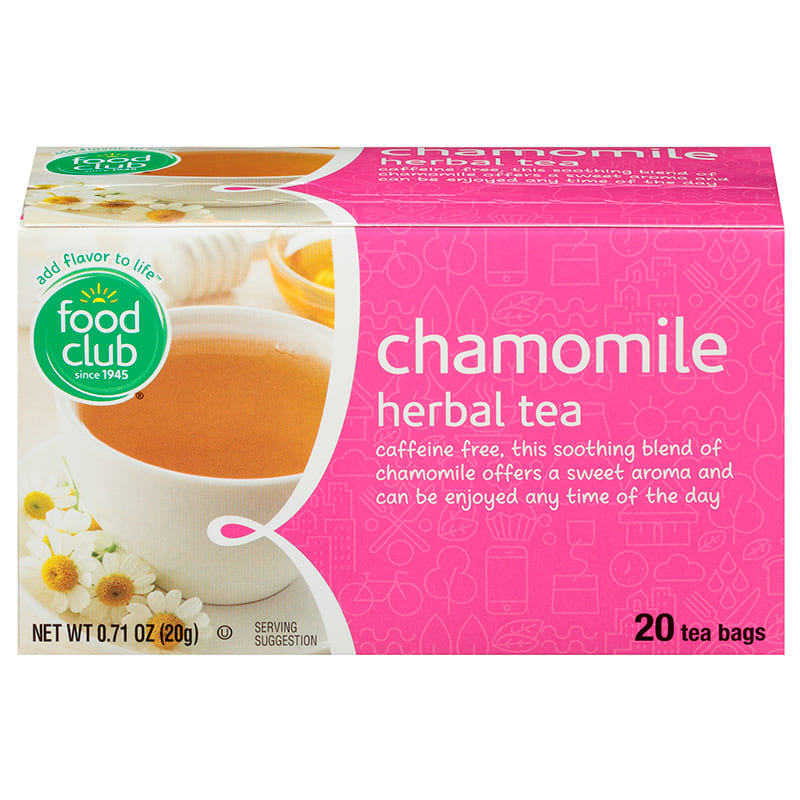 TÉ DE MANZANILLA FOOD CLUB 20 BOLSITAS (20 G)